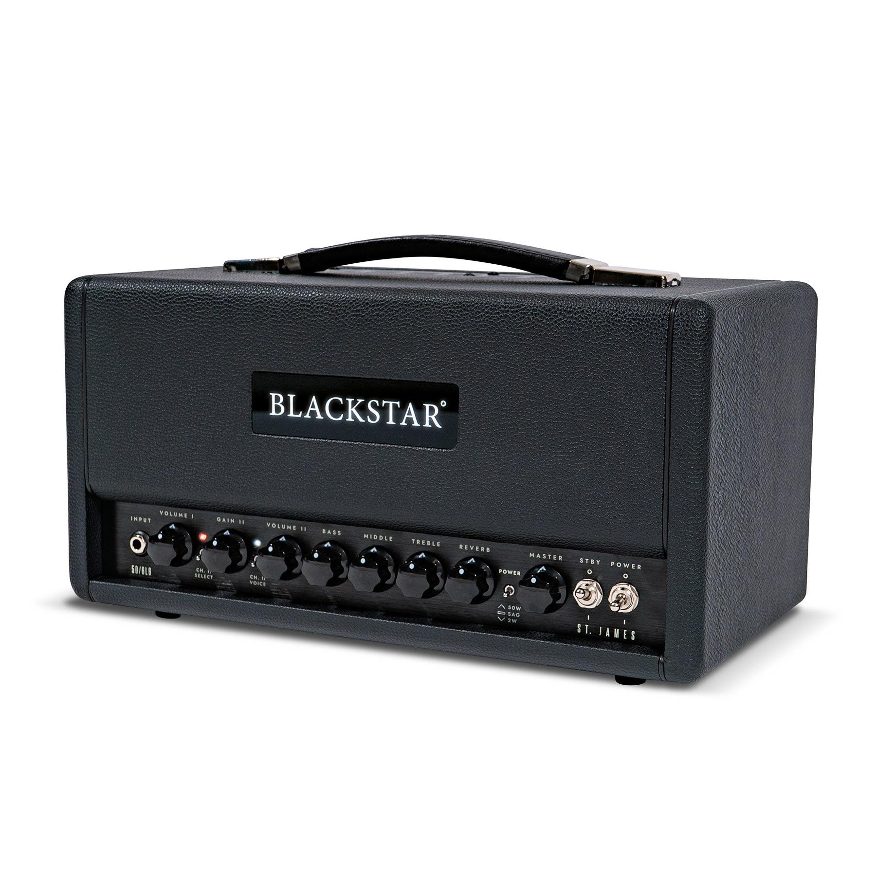 Blackstar St. James 6L6 50w Guitar Amp Head - Black