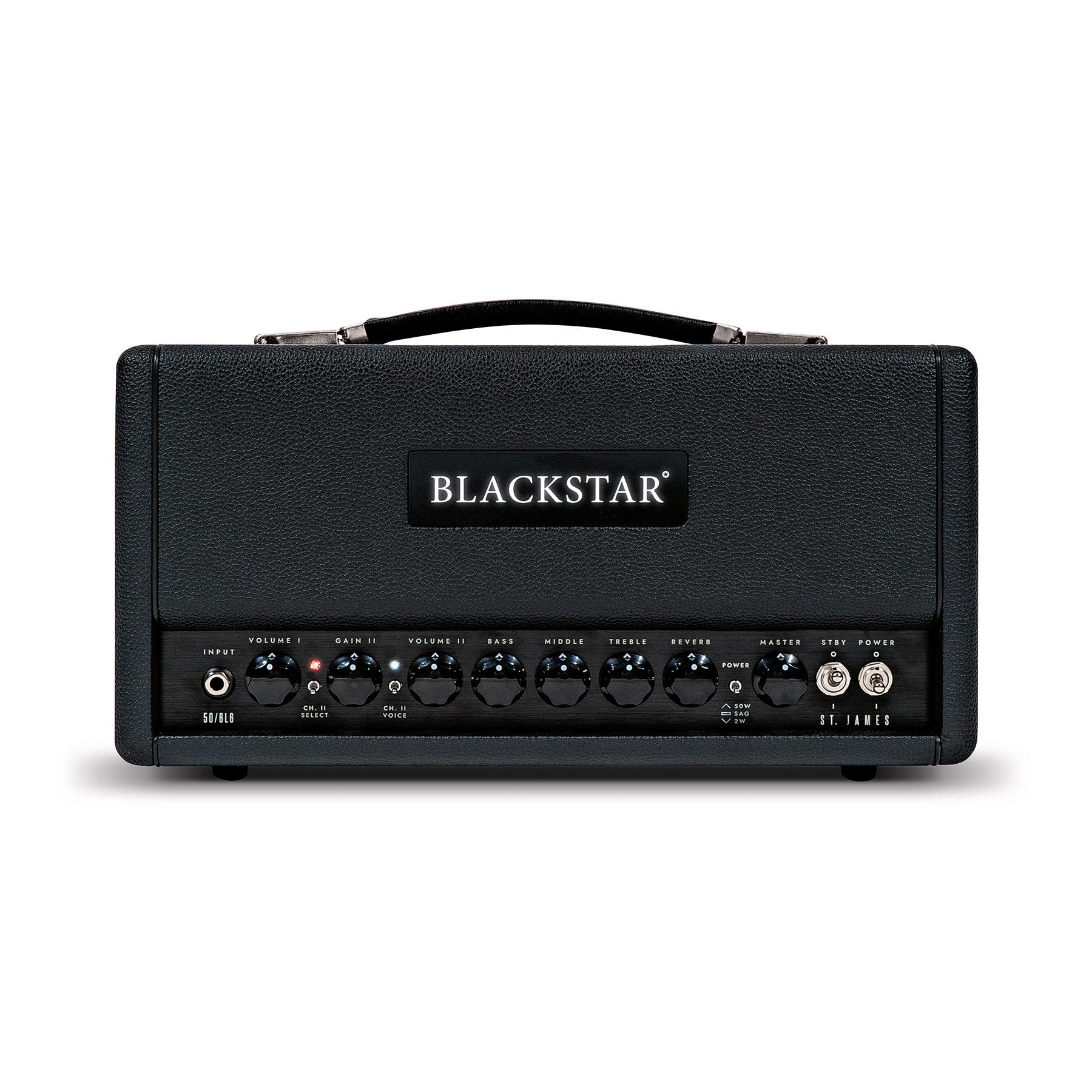 Blackstar St. James 6L6 50w Guitar Amp Head - Black