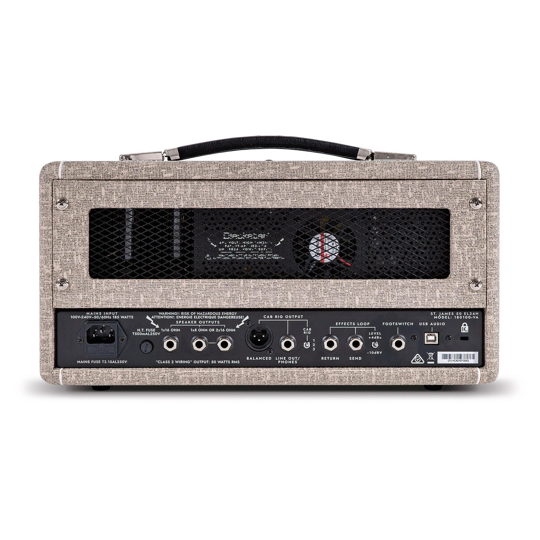 Blackstar St. James EL34 50w Guitar Amp Head - Fawn