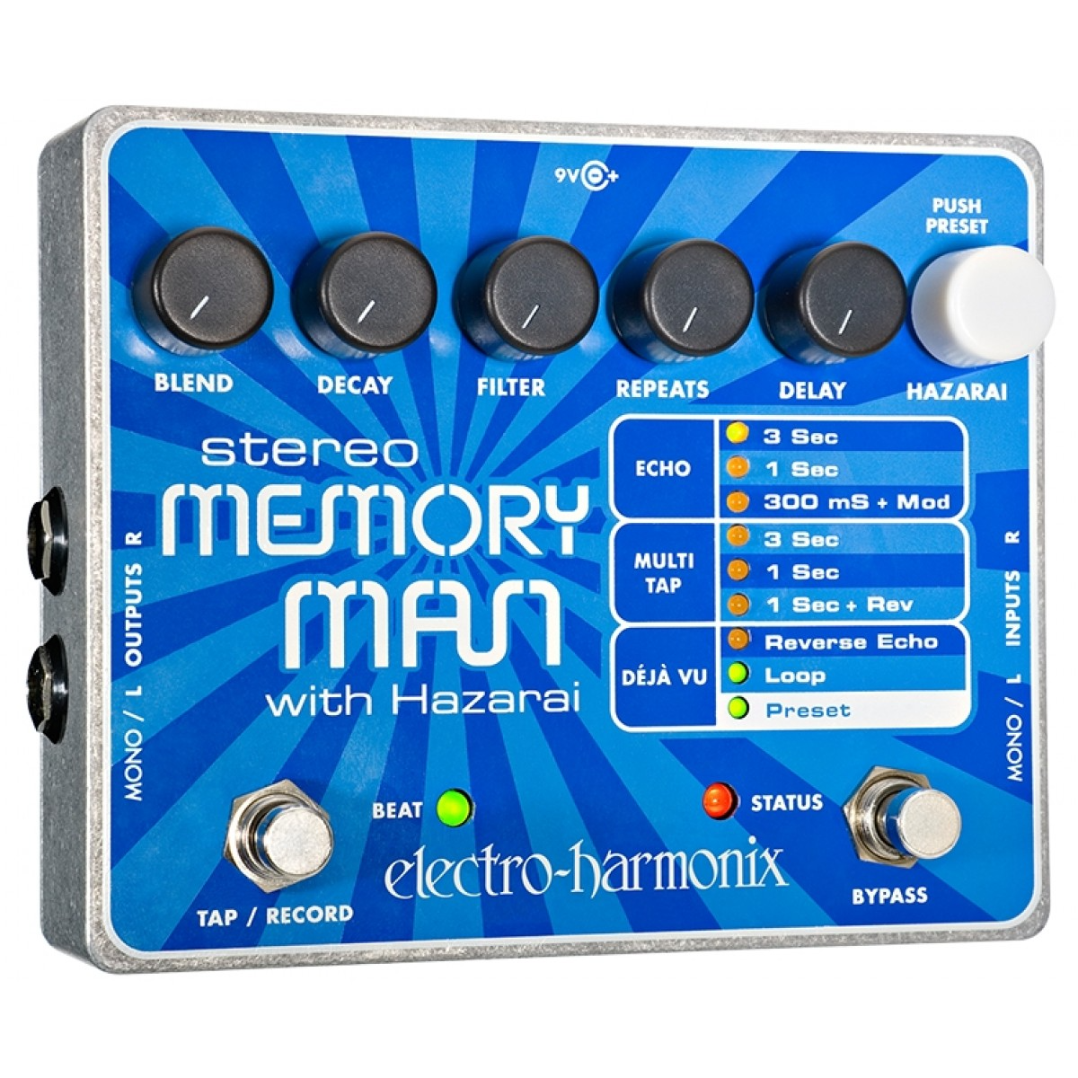 EHX Deluxe Memory Man w/Hazarai - Pre-Owned #2