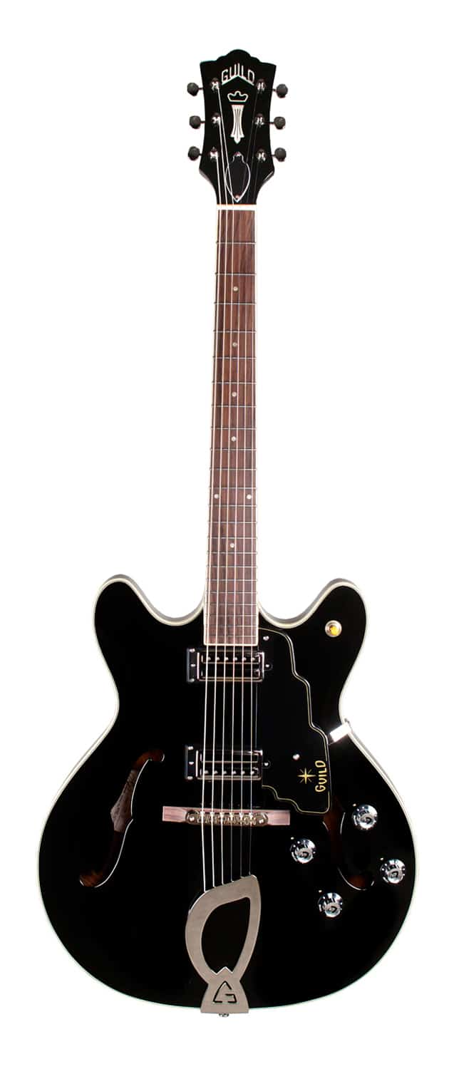 Guild Starfire IV w/Harp Tail - Black