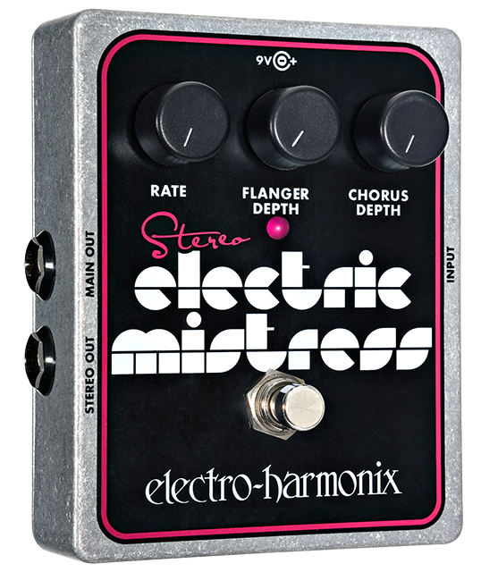 Electro Harmonix Stereo Electric Mistress Flanger / Chorus Pedal