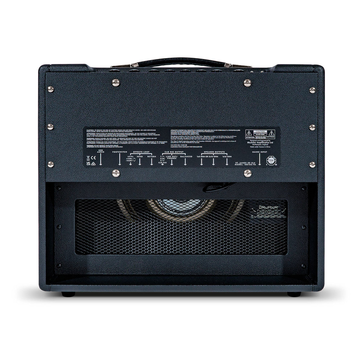 Blackstar St. James 6L6 50w 1x12" Guitar Amp Combo - Black