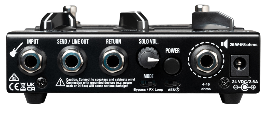 Hughes & Kettner Spirit StompMan 50w Floor Pedal Amplifier