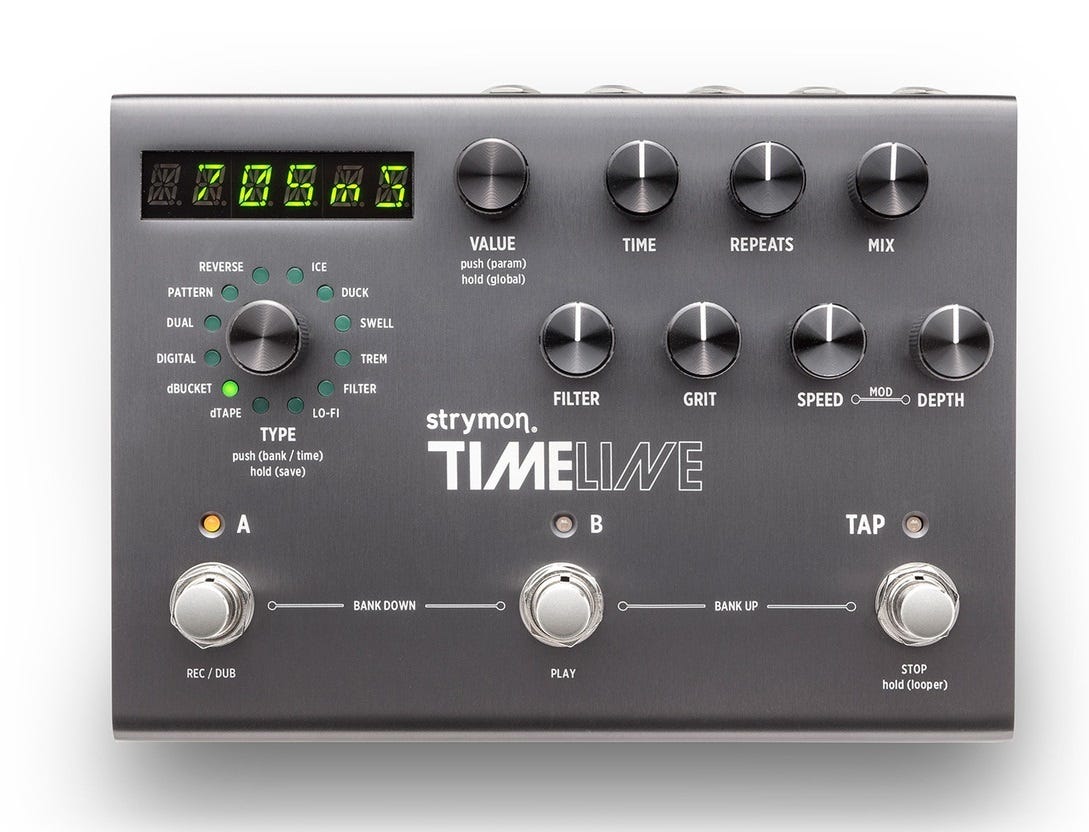 Strymon TimeLine Multidimensional Digital Delay Pedal