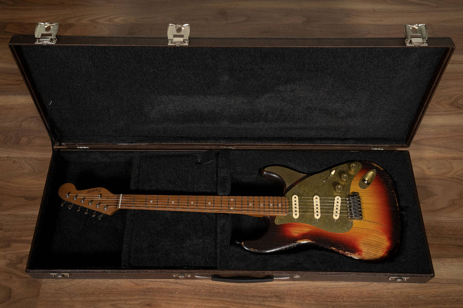 Paoletti Loft Series Alfa SSS - 3 Tone Sunburst