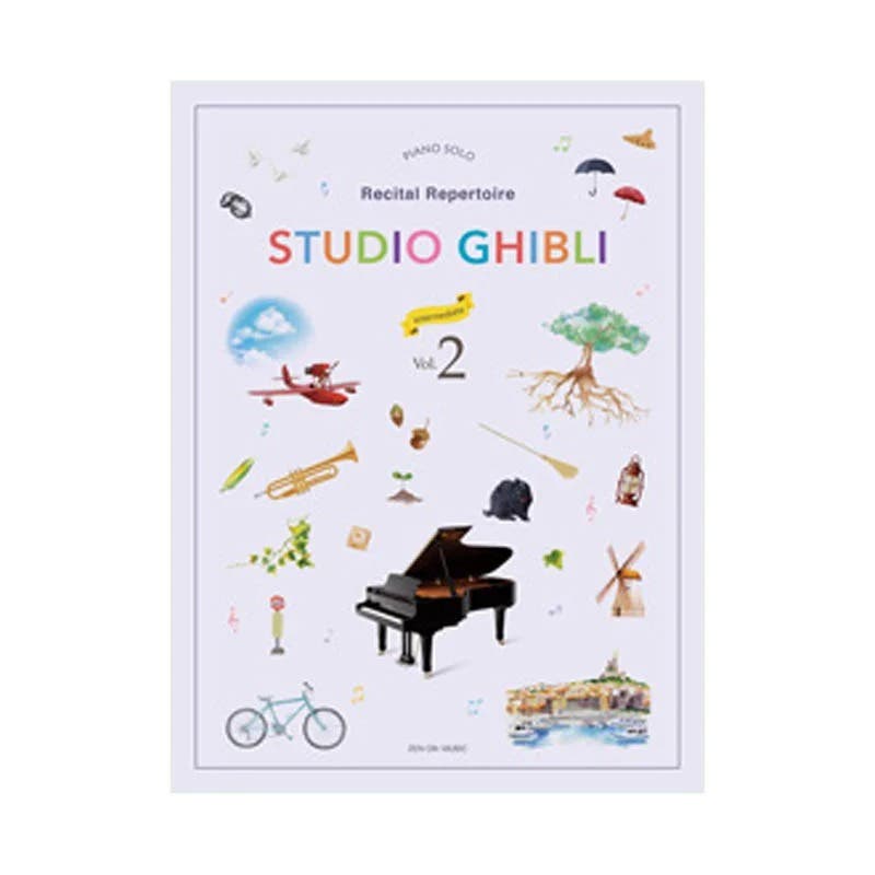 Studio Ghibli Recital Rep Vol 2 Intermed [E]