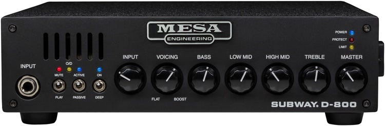 Mesa Boogie Subway D800 Bass Amp Head