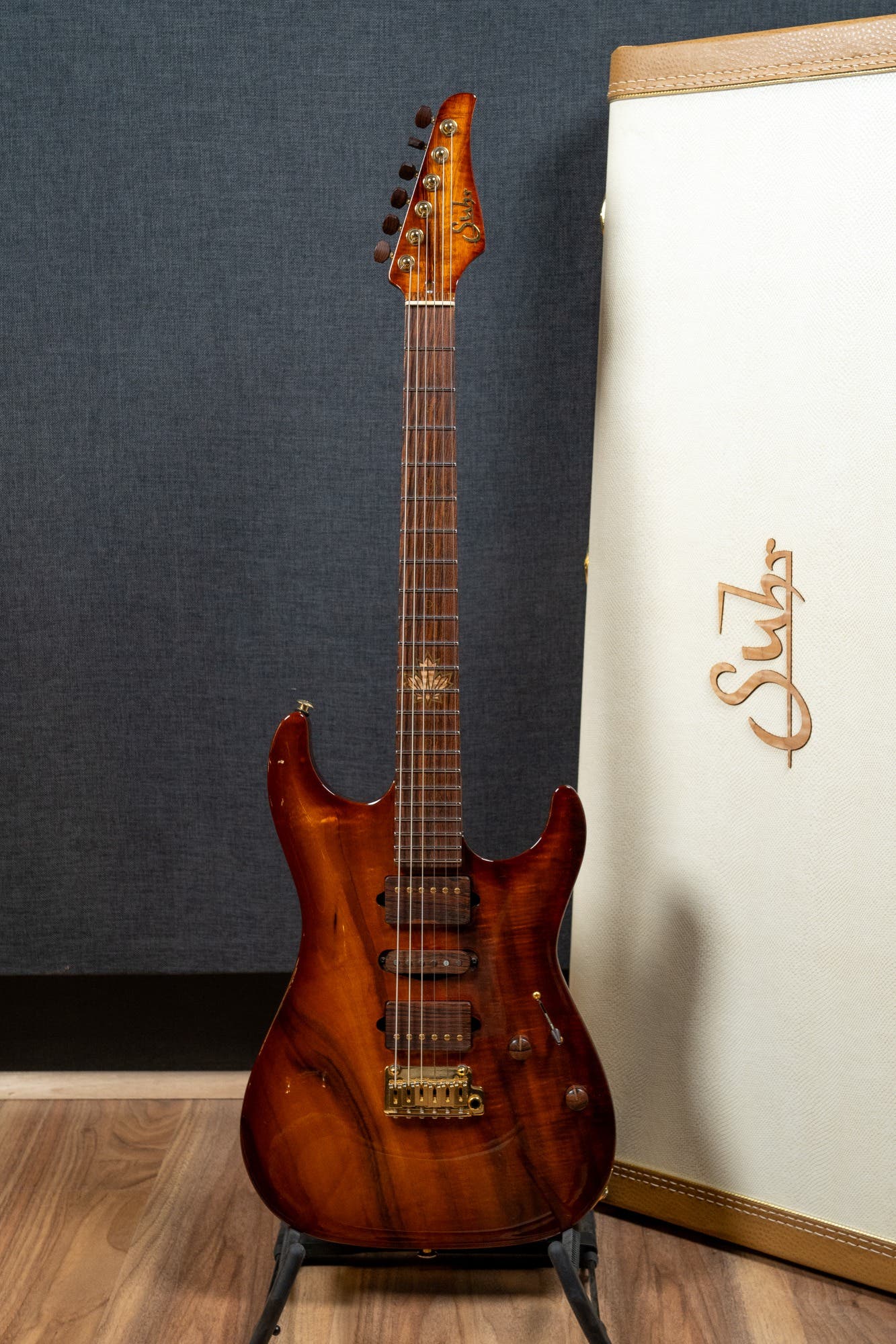 Suhr 2015 Collection Standard Carve-Top (1of10, #27151) Natural Burst - Pre-Owned