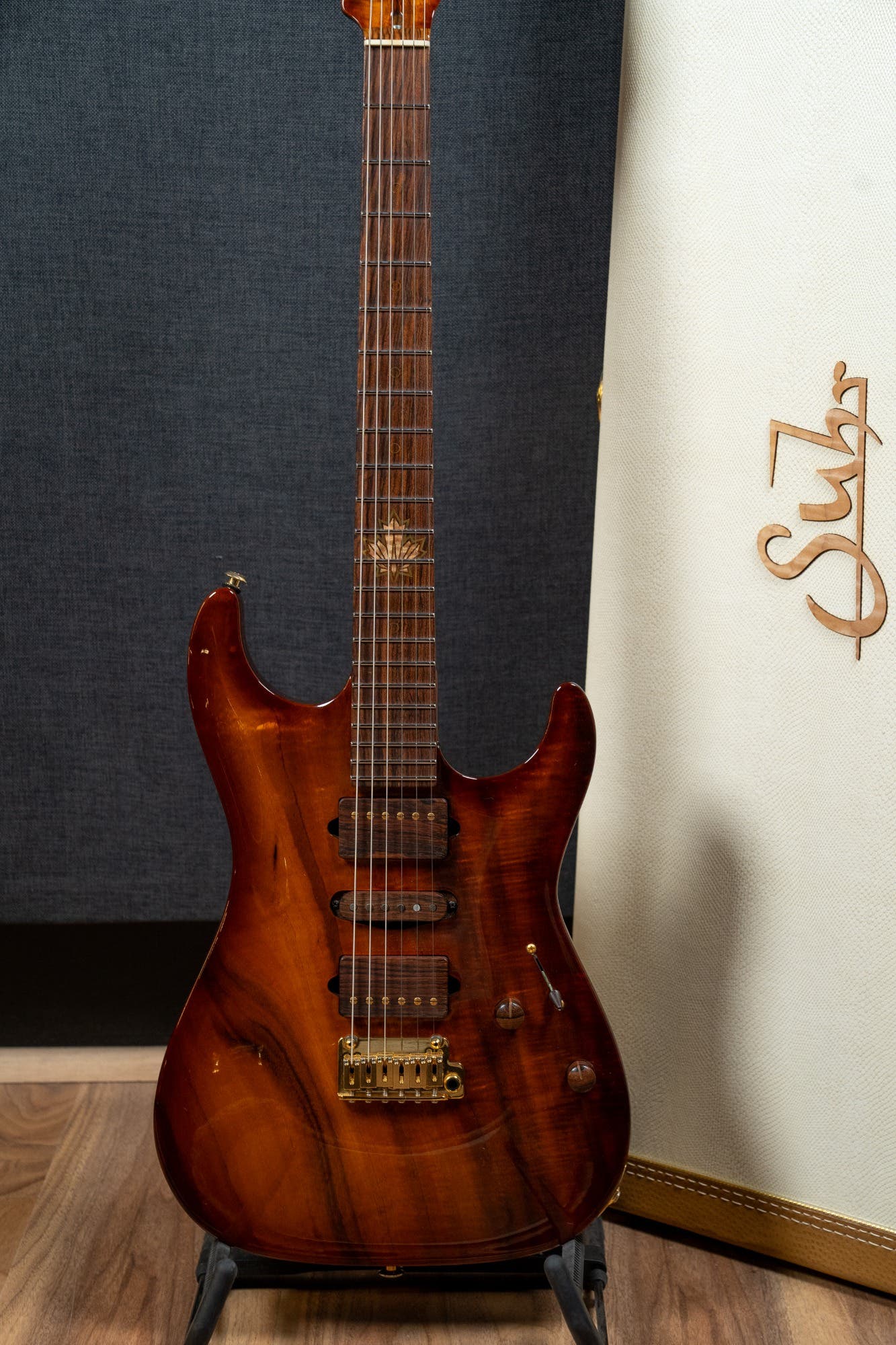 Suhr 2015 Collection Standard Carve-Top (1of10, #27151) Natural Burst - Pre-Owned