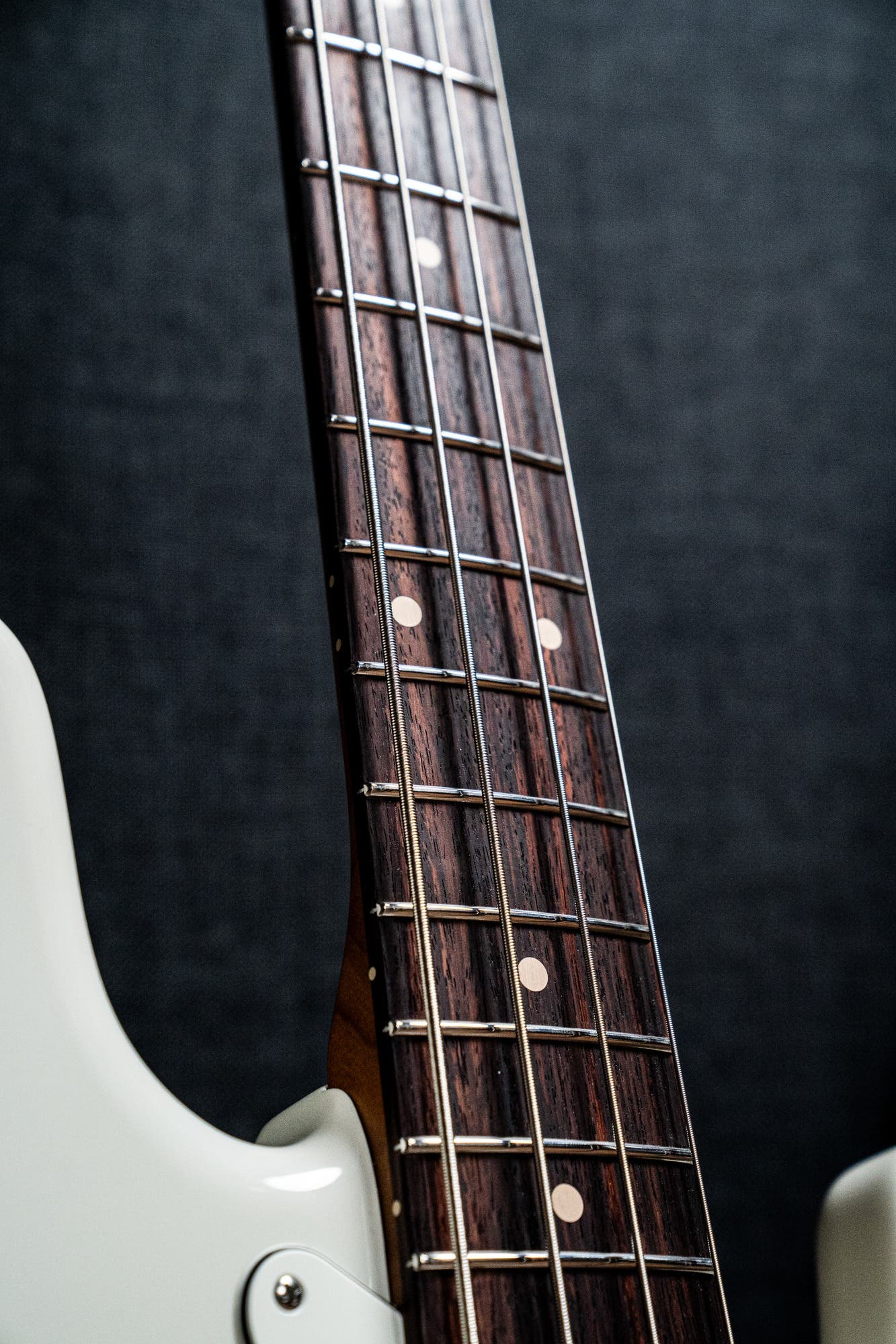 Suhr Classic P 4-String Bass w/Deluxe Gigbag - Olympic White RW