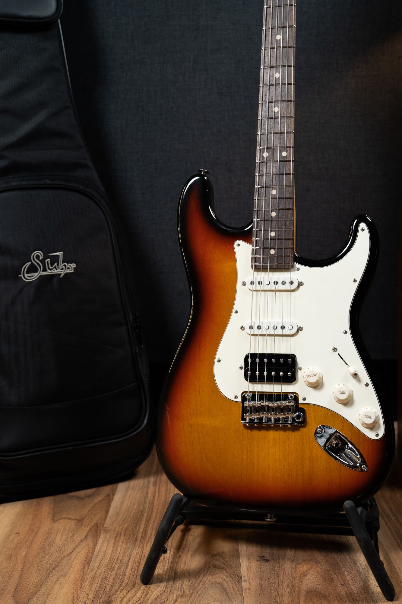 Suhr Classic S Antique HSS Guitar - 3-Tone Burst RW