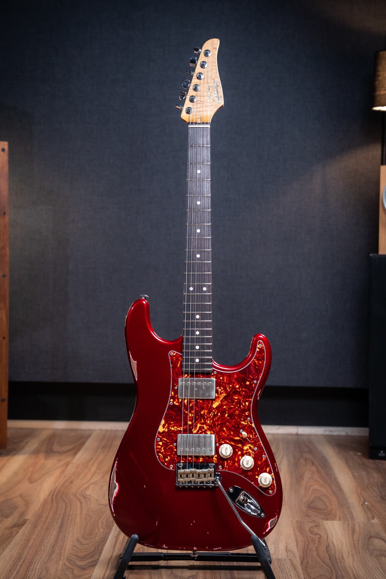 Suhr Classic S Antique HH Electric Guitar w/Gigbag - Candy Apple Red (Limited Edition)