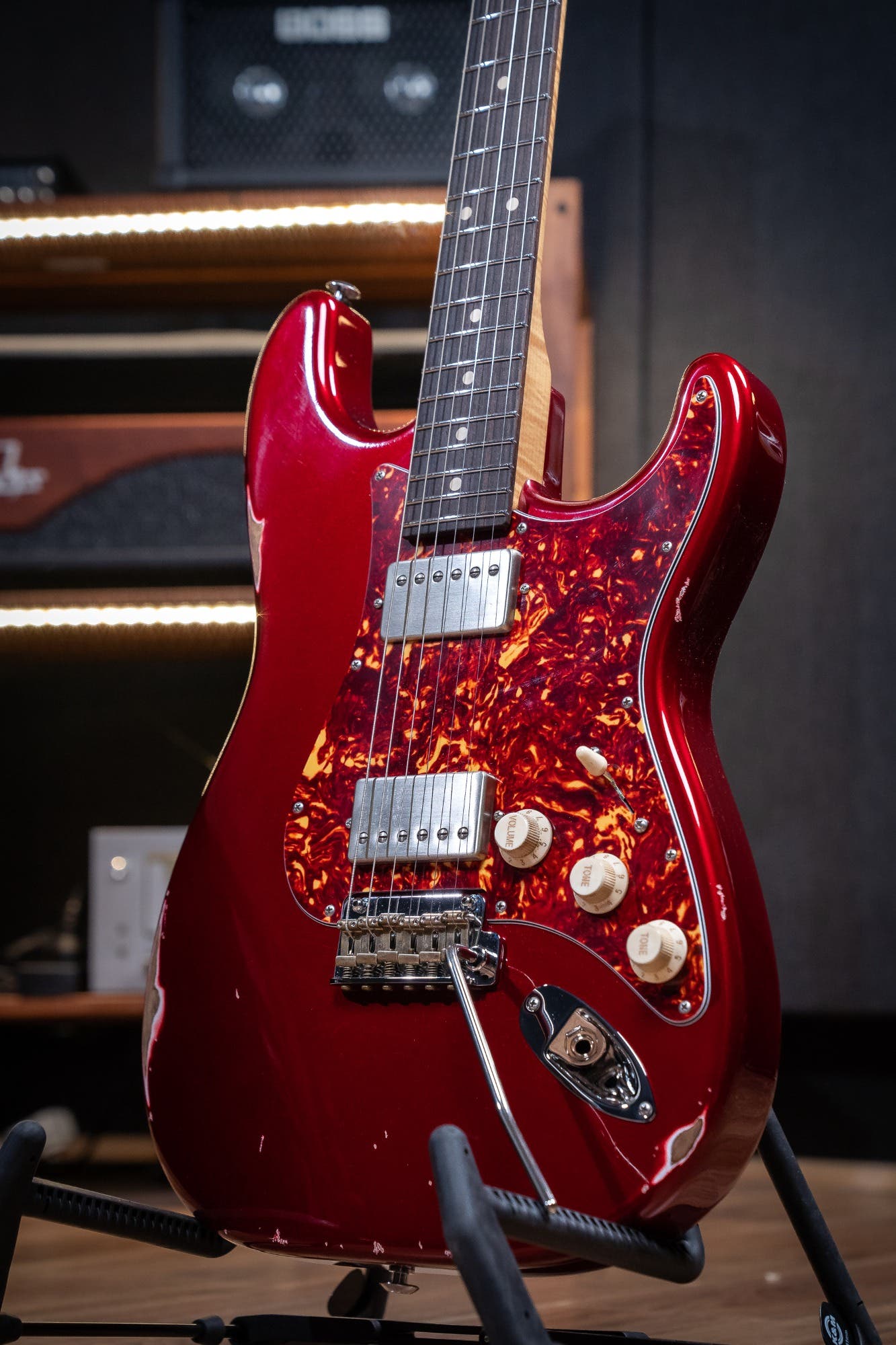 Suhr Classic S Antique HH Electric Guitar w/Gigbag - Candy Apple Red (Limited Edition)