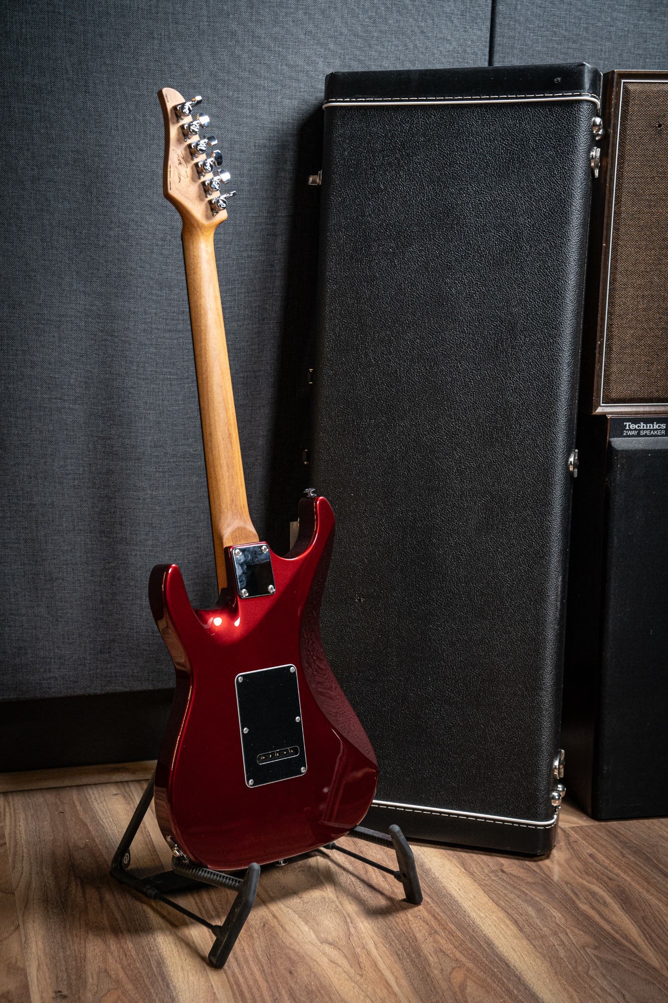 Suhr Pete Thorn Suhr Standard Signature HSS - Garnet Red EB