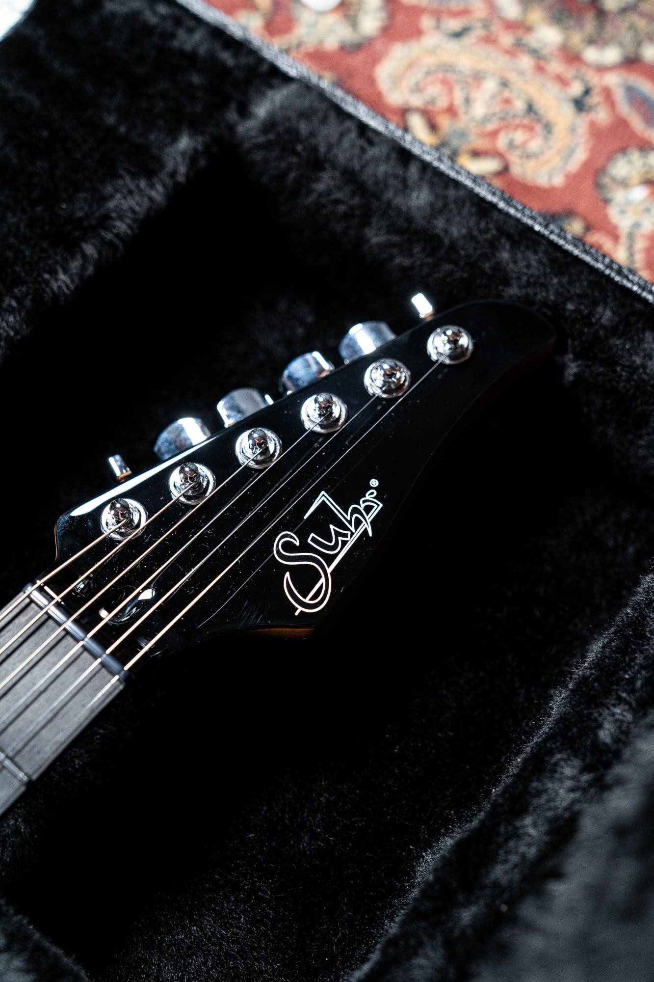 Suhr Pete Thorn Suhr Standard Signature HSS - Garnet Red EB