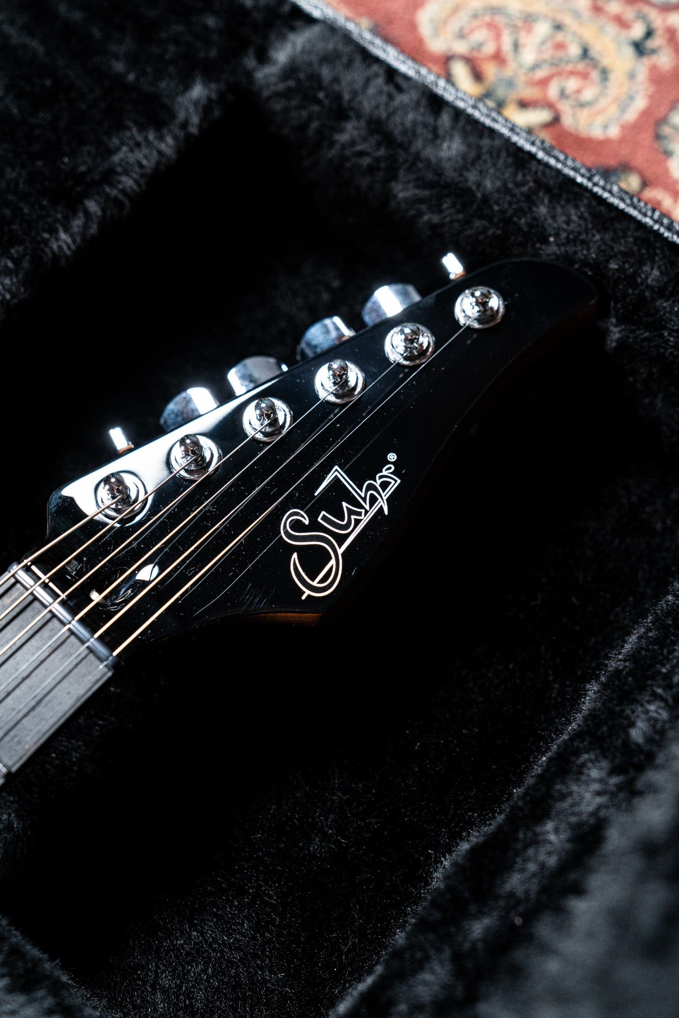 Suhr Pete Thorn Suhr Standard Signature HSS - Garnet Red EB