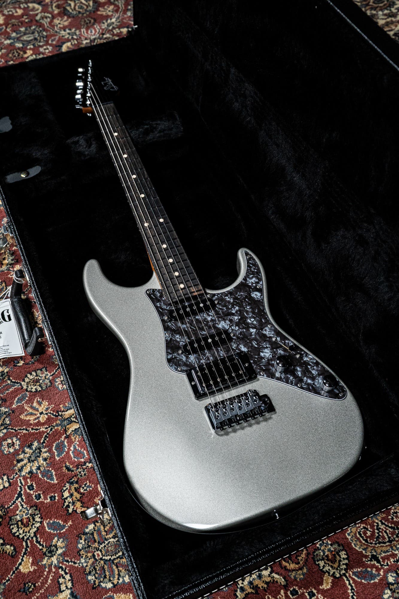 Suhr Pete Thorn Signature Standard HSS w/Case - Inca Silver EB