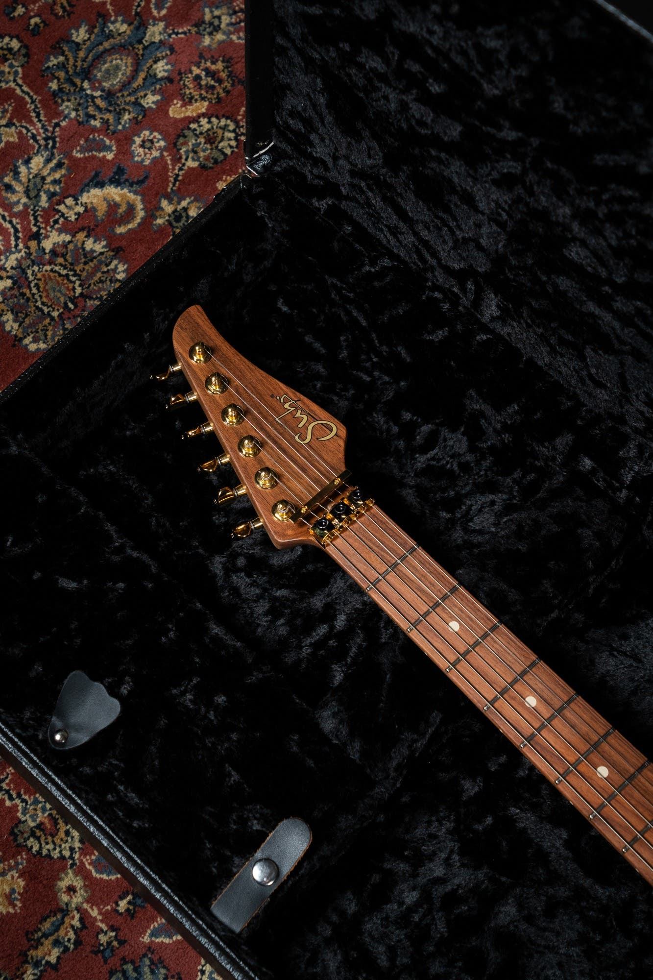 Suhr Reb Beach Signature Standard Guitar w/Case - Satin Koa PF