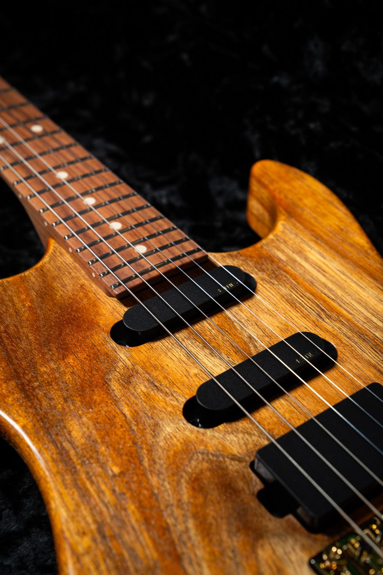 Suhr Reb Beach Signature Standard Guitar w/Case - Satin Koa PF