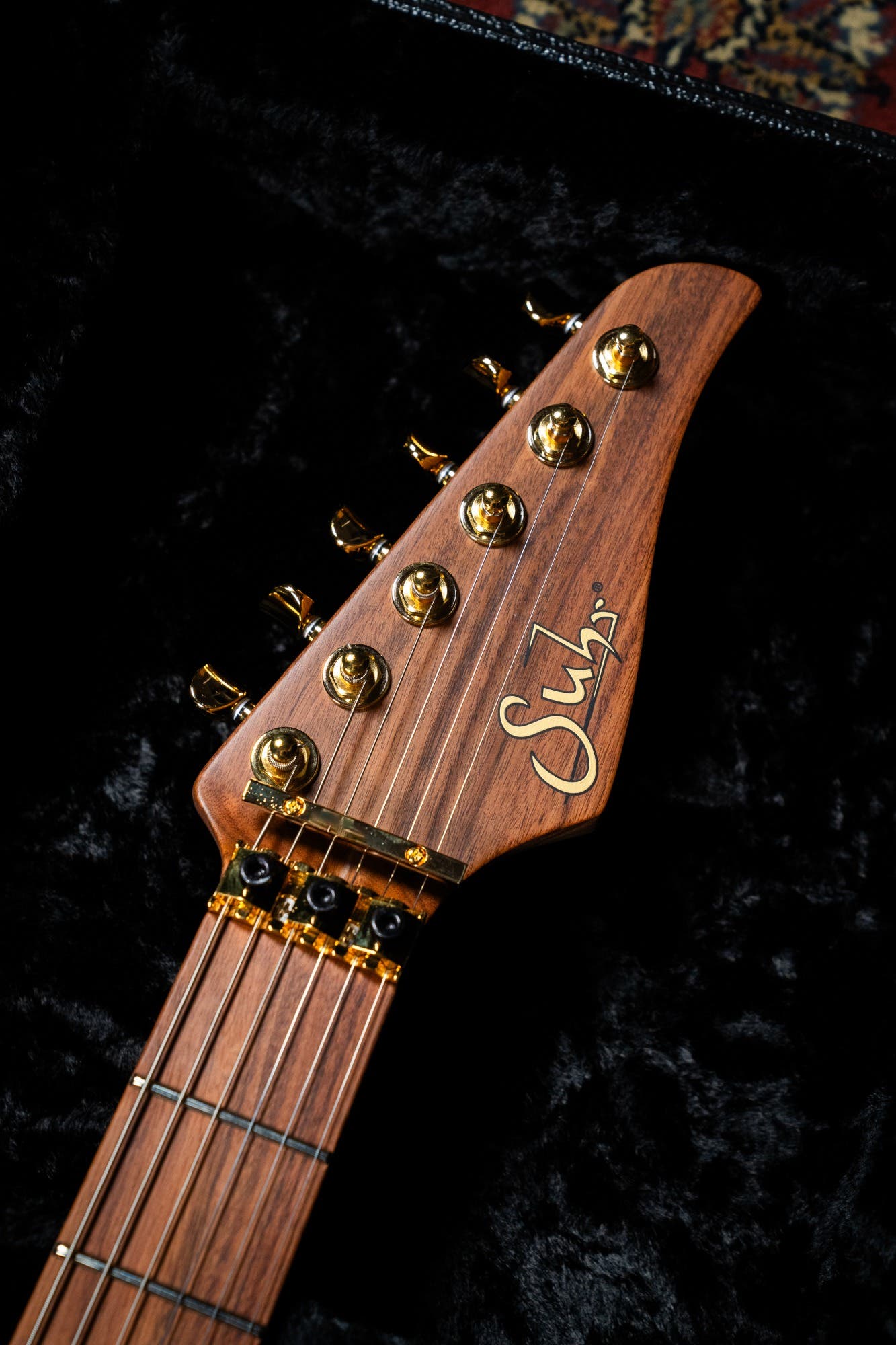 Suhr Reb Beach Signature Standard Guitar w/Case - Satin Koa PF