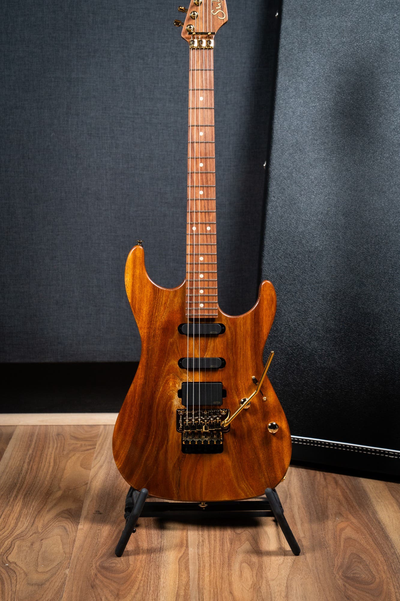 Suhr Reb Beach Signature Standard Guitar w/Case - Satin Koa PF