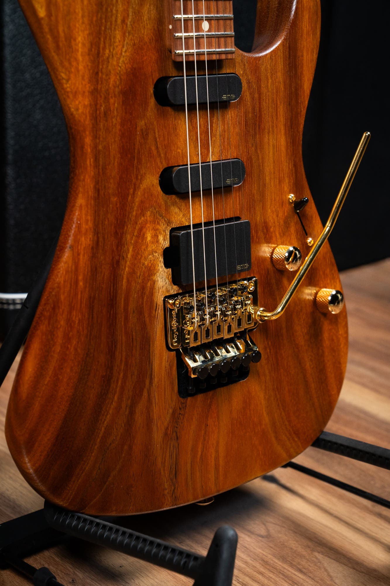 Suhr Reb Beach Signature Standard Guitar w/Case - Satin Koa PF