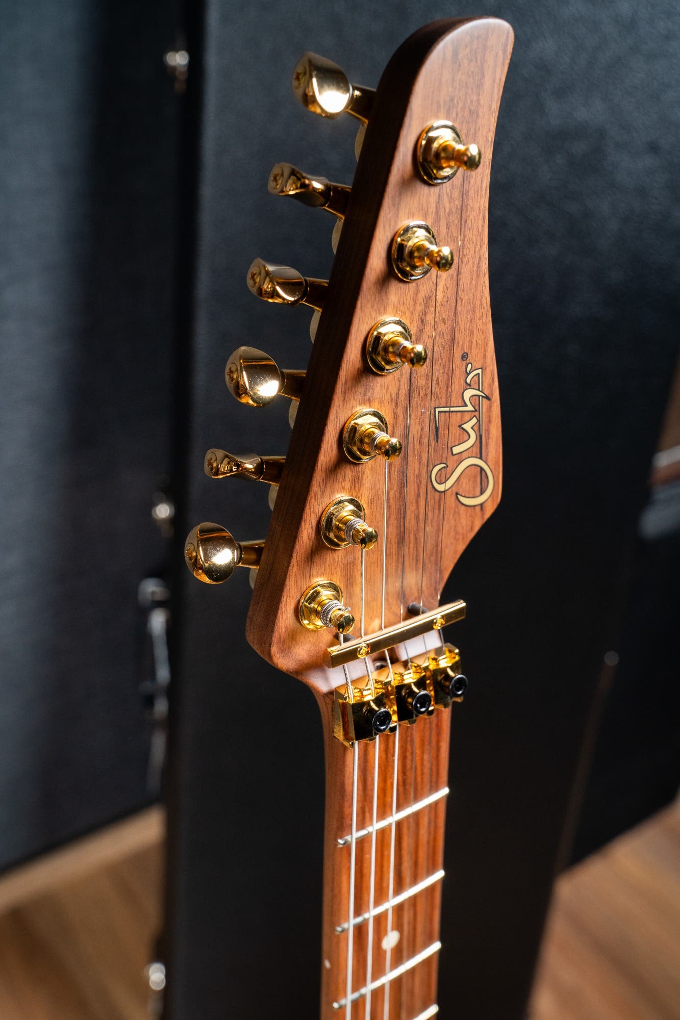 Suhr Reb Beach Signature Standard Guitar w/Case - Satin Koa PF