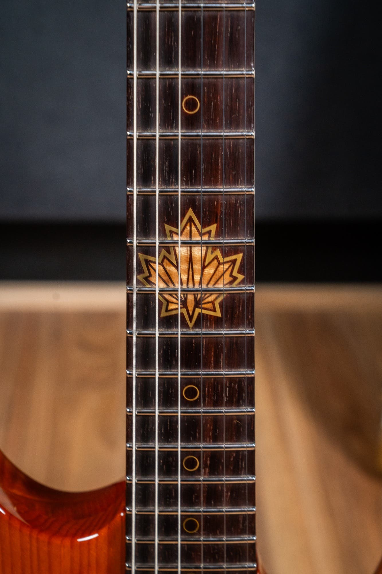 Suhr 2015 Collection Modern Carve Top w/Case + Matching Pedal - Figured Redwood - Pre-Owned (#27209)