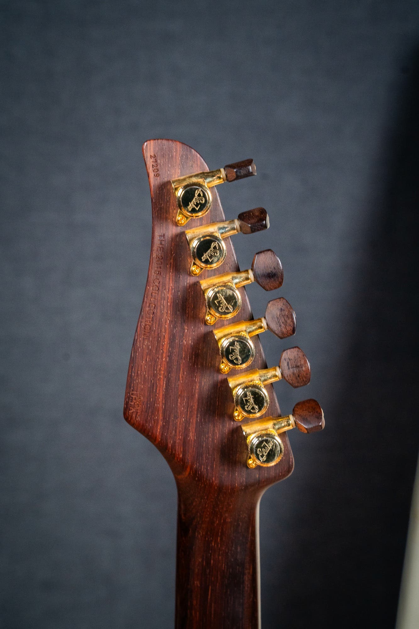 Suhr 2015 Collection Modern Carve Top w/Case + Matching Pedal - Figured Redwood - Pre-Owned (#27209)