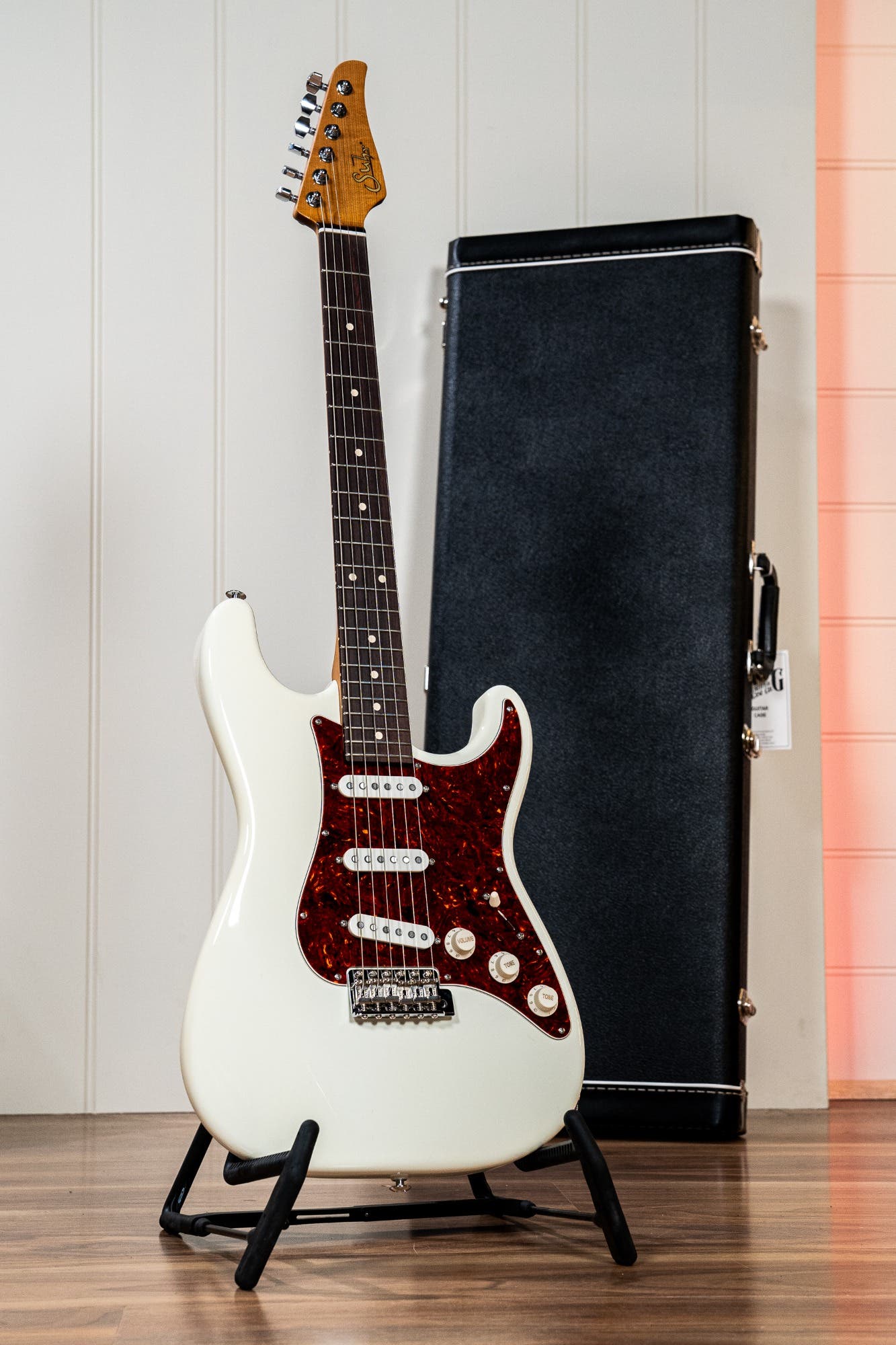 Suhr Scott Henderson Signature Classic Guitar - Olympic White