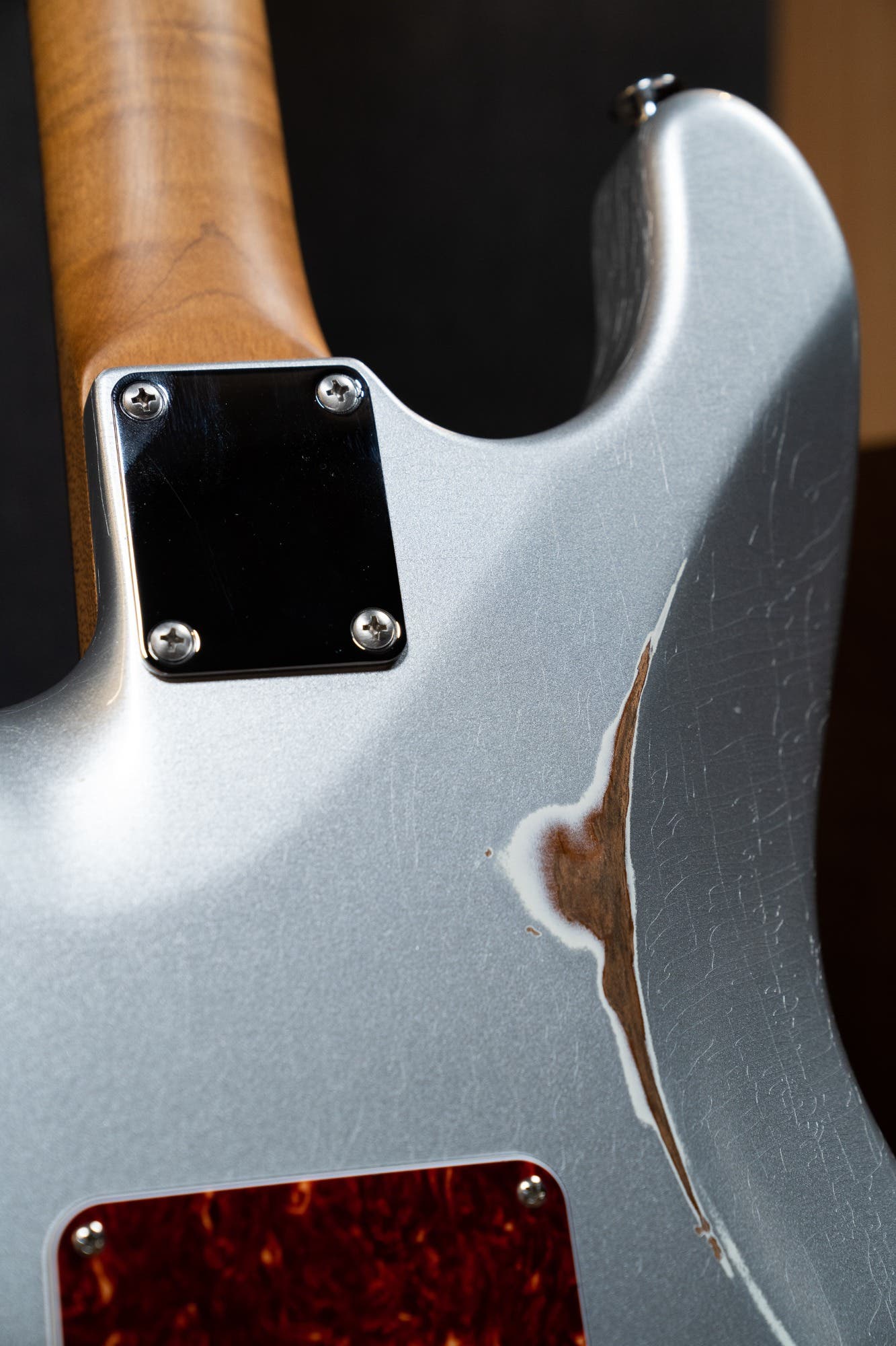 Suhr Classic S Antique HH Electric Guitar w/Gigbag - Firemist Silver