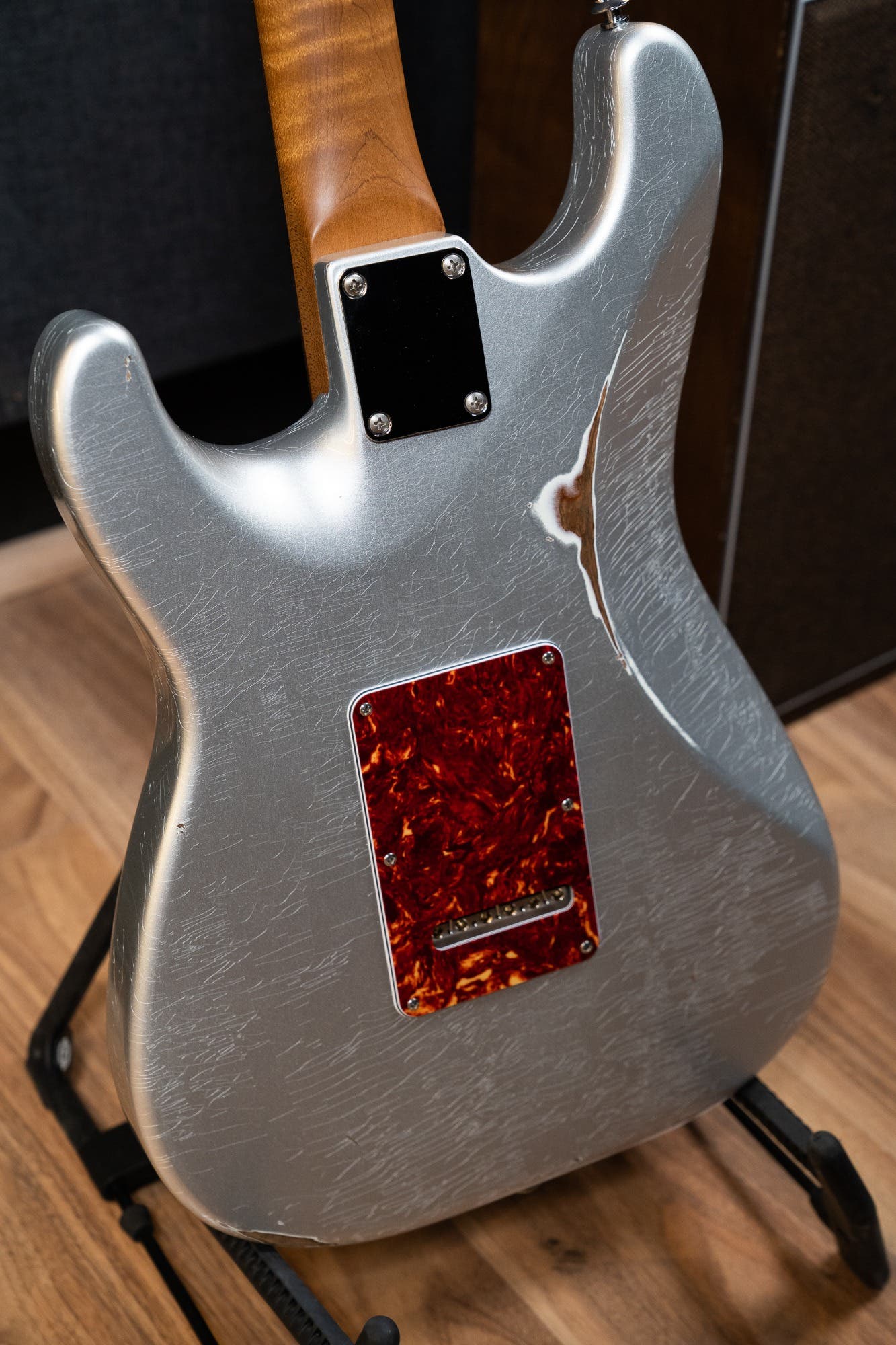 Suhr Classic S Antique HH Electric Guitar w/Gigbag - Firemist Silver