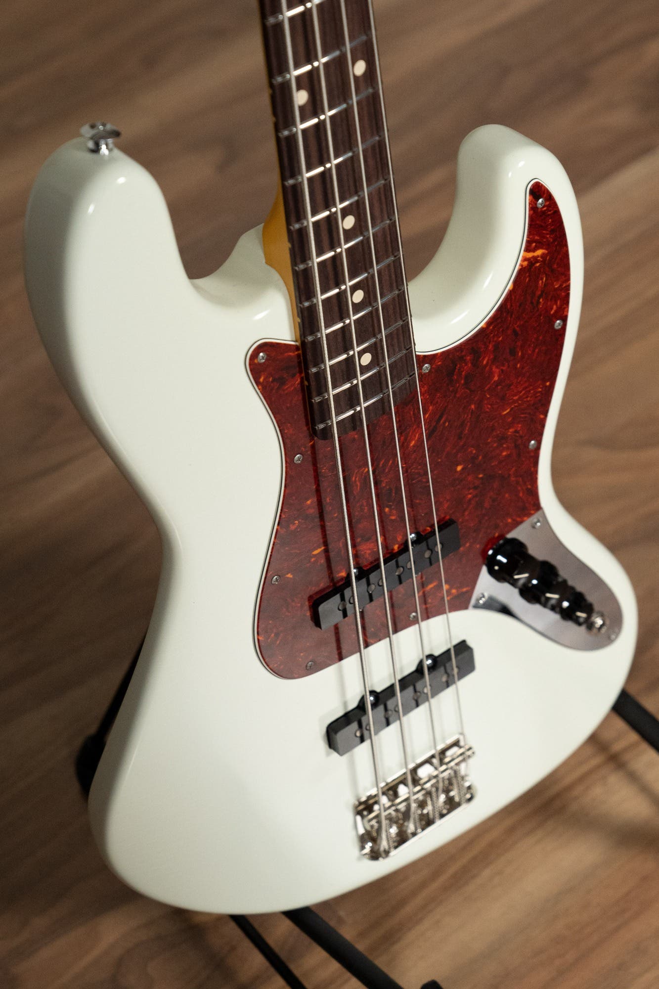 Suhr Classic J Antique 4-String Bass w/Deluxe Gigbag - Olympic White RW