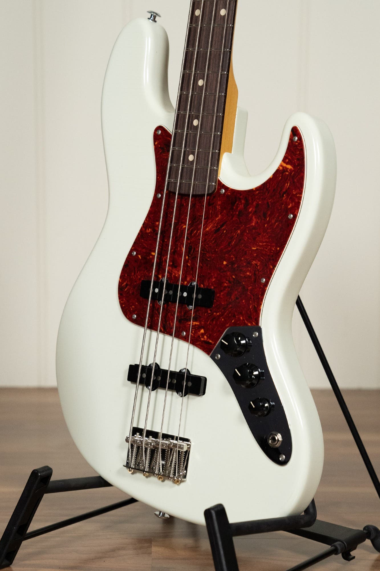 Suhr Classic J Antique 4-String Bass w/Deluxe Gigbag - Olympic White RW