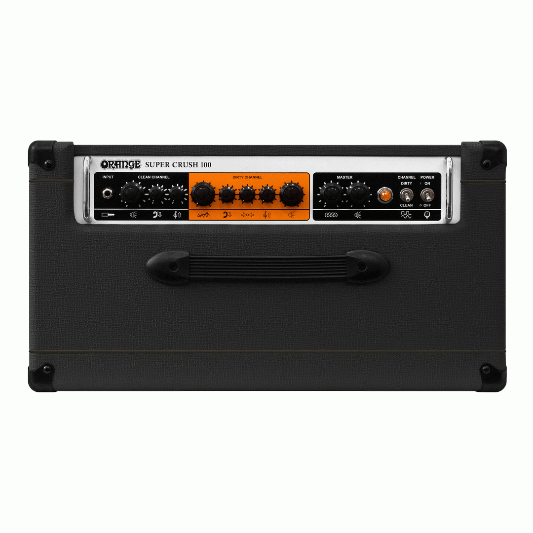 Orange Super Crush 100 1x12" Guitar Amp Combo - Black