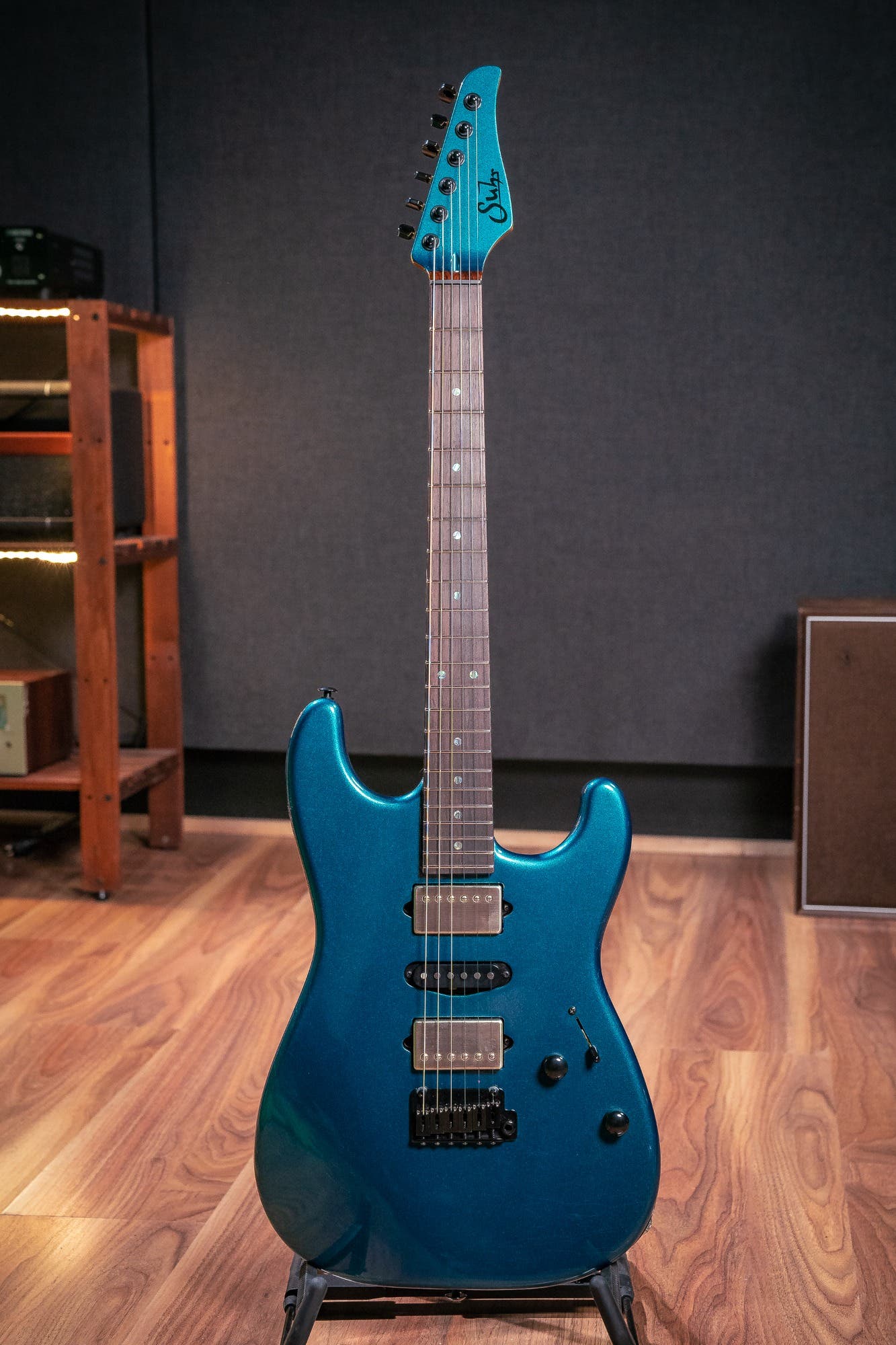 Suhr Classic S Custom HSH w/510 Trem - Ocean Turquoise (Matching Headstock)  - One Only