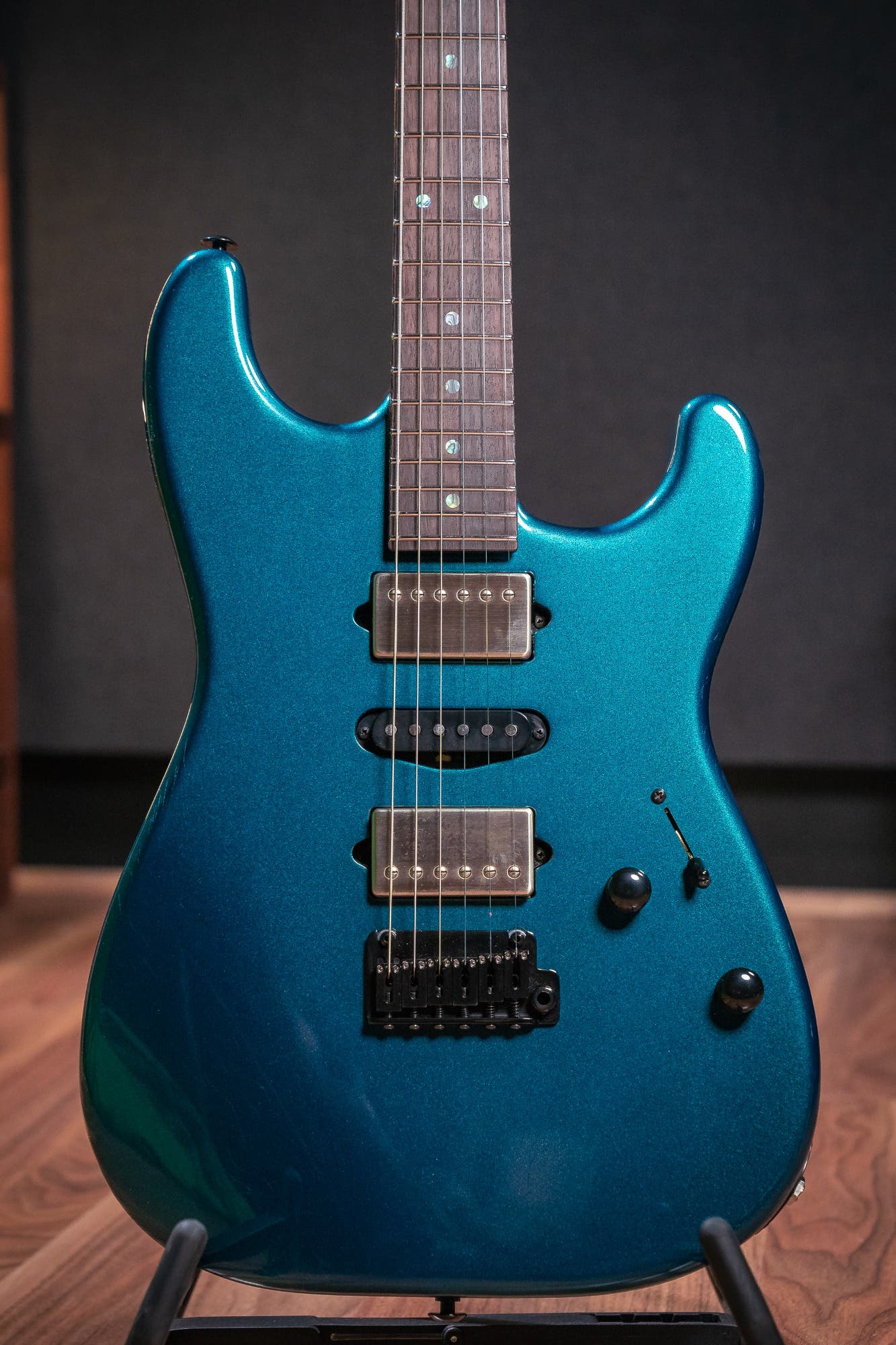 Suhr Classic S Custom HSH w/510 Trem - Ocean Turquoise (Matching Headstock)  - One Only