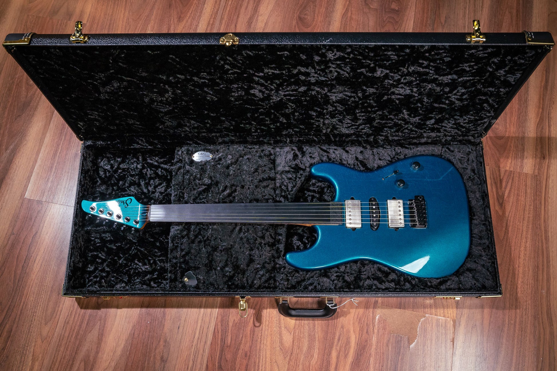 Suhr Classic S Custom HSH w/510 Trem - Ocean Turquoise (Matching Headstock)  - One Only