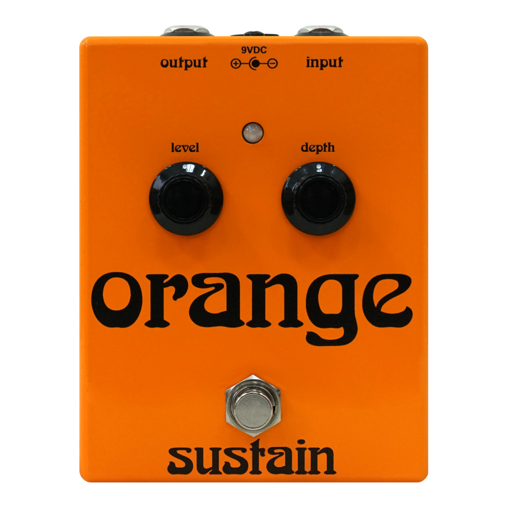 Orange Sustainer Pedal (Made in UK)