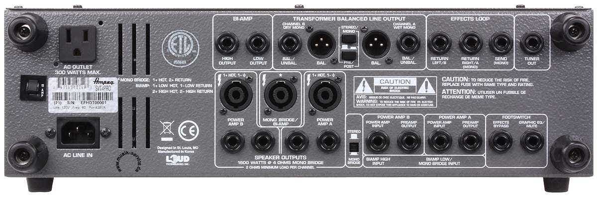 Ampeg SVT-4PRO Bass Head