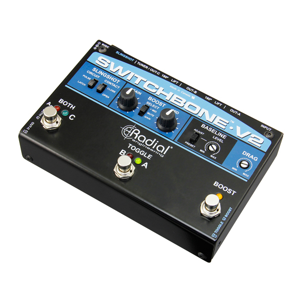 Radial Switchbone v2 ABC/Y Switcher + Booster