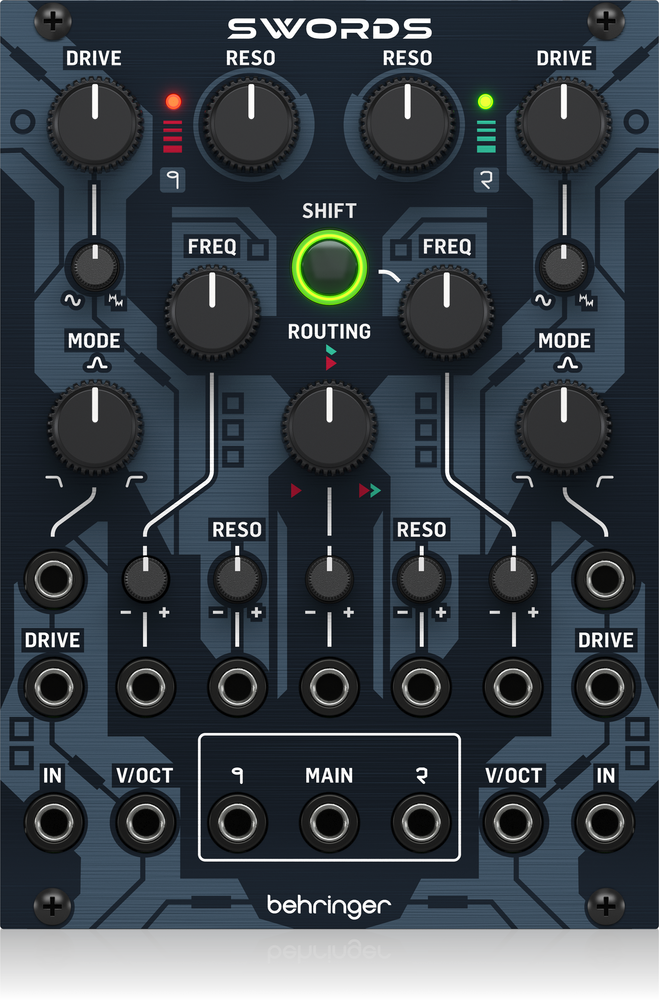 Behringer SWORDS Dual Analog Multi-Mode Filter for Eurorack