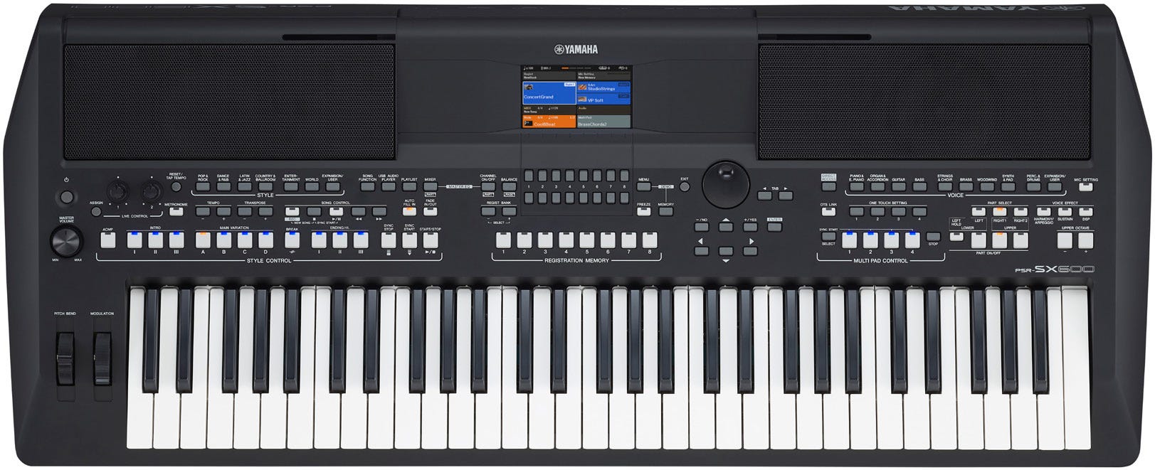 Yamaha PSR-SX600 Portable Keyboard