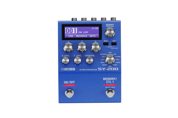 Boss SY-200 Guitar Synthesizer Pedal | Better Music