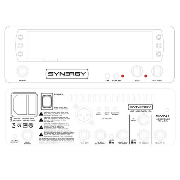 Synergy SYN-1 Table-Top Pre-Amp (Modules not included)