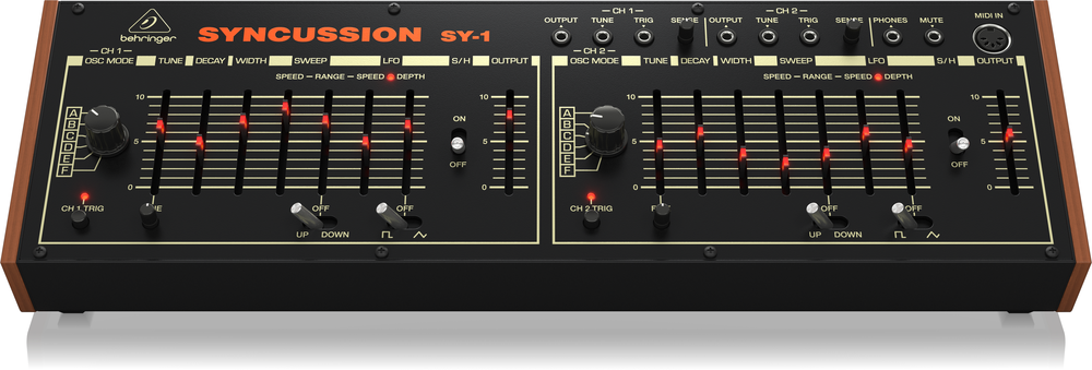 Behringer Syncussion SY-1 Analogue Percussion Synth