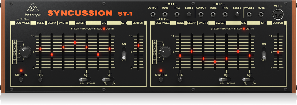 Behringer Syncussion SY-1 Analogue Percussion Synth