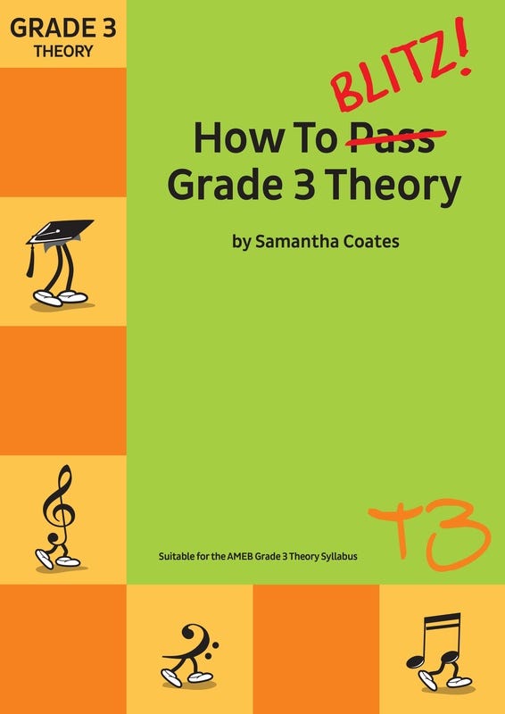 HOW TO BLITZ THEORY GRADE 3 / COATES SAMANTHA (BLITZ BOOKS)