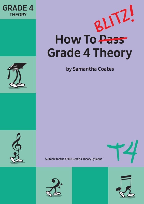 HOW TO BLITZ THEORY GRADE 4 / COATES SAMANTHA (BLITZ BOOKS)